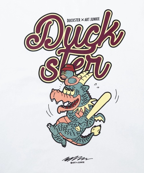 go slow caravan tシャツ Duckster/ダックスター DS×ART JUNKIE