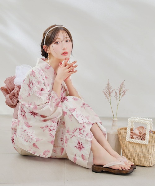 sugar nine 浴衣 一人で簡単に着付けができる セパレート浴衣4点