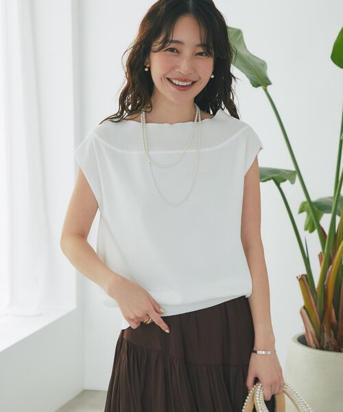 ニット セーター 「最強美人見え」クールタッチUVオフショルフレンチニット レディース 最強美人見え】クールタッチUVオフショルフレンチニット（ニット