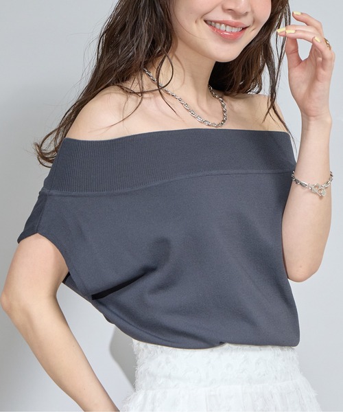 La boutique Bonbon ニット セーター 「最強美人見え」クール
