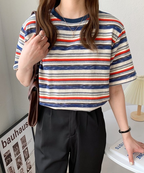 「Diosfront」 半袖Tシャツ L ピンク系その他 レディース