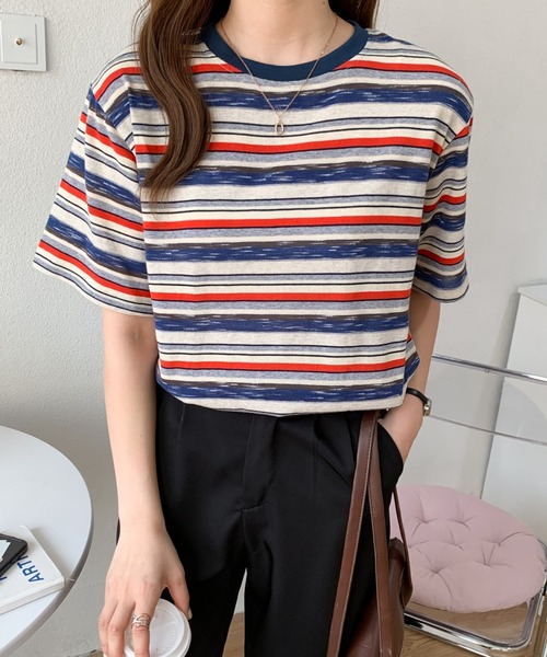 「Diosfront」 半袖Tシャツ L ピンク系その他 レディース