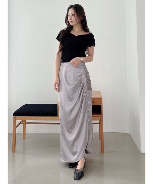MERCURYDUO(マーキュリーデュオ) ロング スカート 「WEB限定カラー MERCURYDUO(マーキュリーデュオ) ロング スカート 「WEB限定カラー