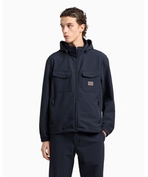 【美品】 EMPORIO ARMANI シアサッカー ジャケット セール】【A|X アルマーニ エクスチェンジ】ストレッチシア