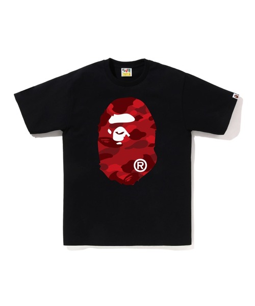 A BATHING APE tシャツ COLOR CAMO BIG HEAD TEE メンズ