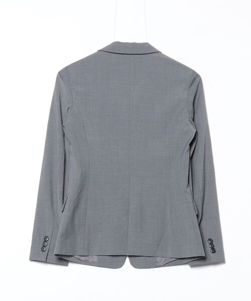 「green label relaxing」 テーラードジャケット SMALL グレー レディース