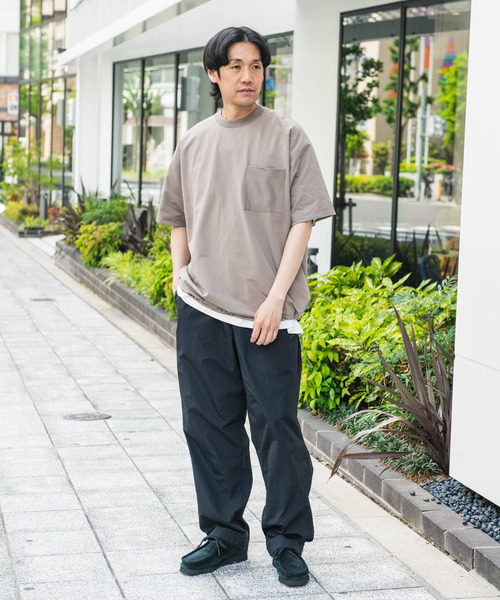 「URBAN RESEARCH DOORS」 半袖Tシャツ LARGE ライトグレー メンズ