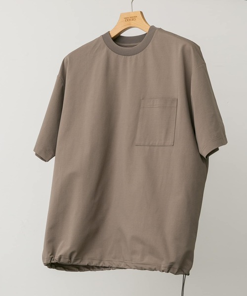 「URBAN RESEARCH DOORS」 半袖Tシャツ LARGE ライトグレー メンズ
