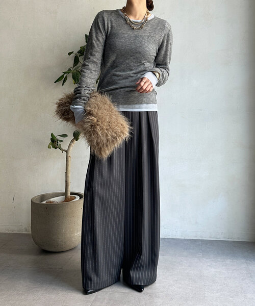 パンツ Curensology(カレンソロジー)/「C.S.G」ブークレーパンツ