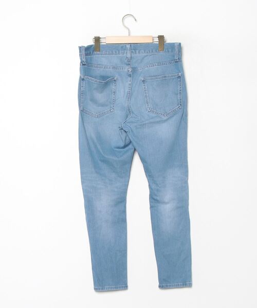 「The DUFFER of ST.GEORGE」 加工スキニーデニムパンツ MEDIUM インディゴブルー メンズ