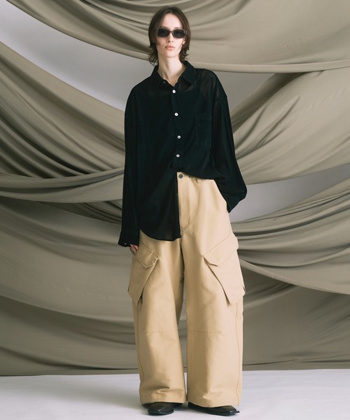 MAISON SPECIAL（メゾンスペシャル） シャツ 「UNISEX」Prime-Over