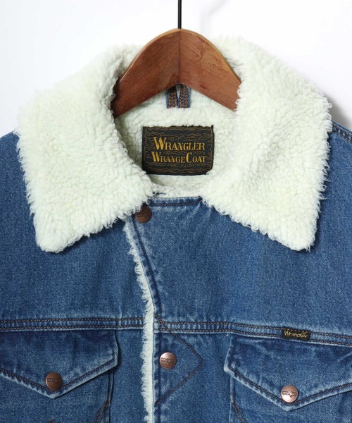 wrangler ボアジャケット L デニムジャケット ラングラー ボアジャン Wrangler ボアデニムジャケット L ユニセックス】【秋冬】 デニム ボア