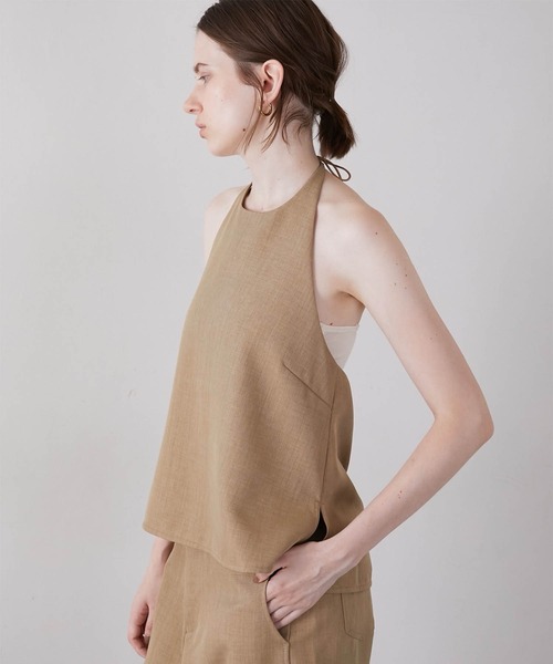 la peau de gem キャミソール 「LA PEAU DE GEM」backless