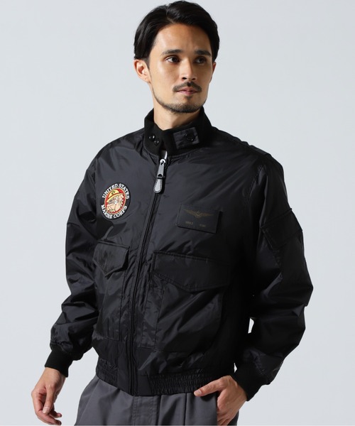 AVIREXフライトジャケット/ウェップジャケット(美品) AVIREX（アヴィレックス） ブルゾン アウター USMC LIGHT WEP JACKET