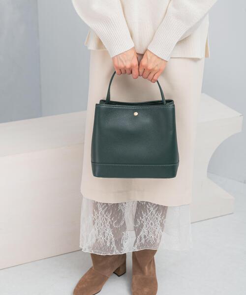 【新品】AULENTTI スクエアハンドBAG ハンドバッグ AULENTTI スクエアBAG : ZOZOTOWN Yahoo!店 - 通販