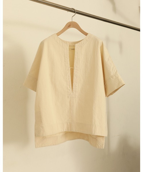 「TODAYFUL」 半袖ブラウス FREE オフホワイト レディース_画像5