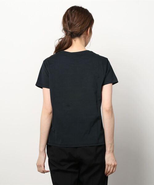 「ALLSAINTS」 半袖Tシャツ S ブラック レディース_画像3
