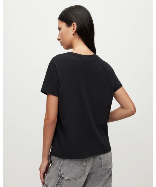 「ALLSAINTS」 半袖Tシャツ S ブラック レディース_画像9