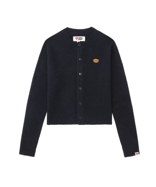 A BATHING APE（アベイシングエイプ） カーディガン BABY CORE BADGE