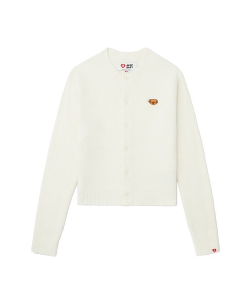 A BATHING APE（アベイシングエイプ） カーディガン BABY CORE BADGE