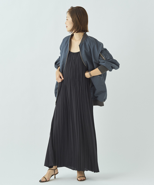 「Plage」 ナイロンブルゾン 36 ベージュ レディース_画像5