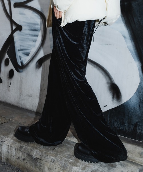 improves（インプローブス） パンツ ワイドシルエット リラックス