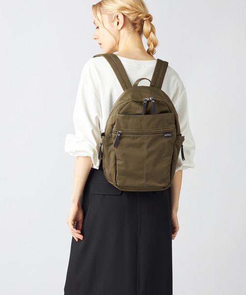 MONICA（モニカ） デイバック リュック 「MONICA」サイドジップ