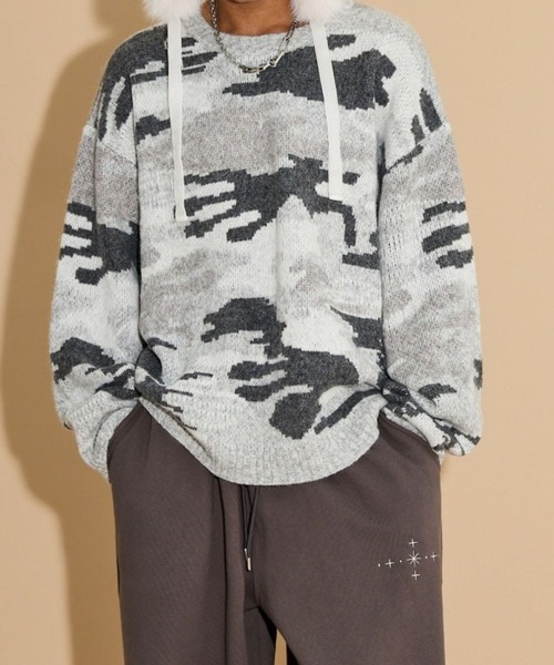 HOODHOOD ニット セーター 「UNISEX」HOODHOOD／エイリアン