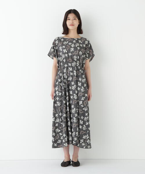 「human woman」 半袖ワンピース MEDIUM ダークインディゴブルー レディースの画像