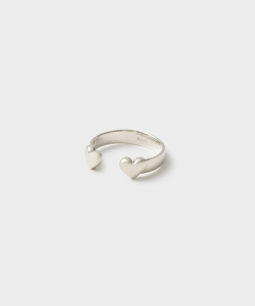 33club（スリースリークラブ） 指輪 リング Reversible heart ring 
