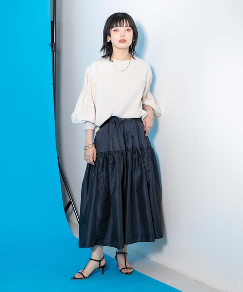 「Eimee Law」 長袖カットソー 38 ブラック レディース_画像2