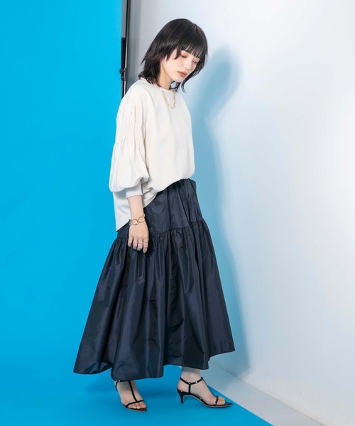 「Eimee Law」 長袖カットソー 38 ブラック レディース_画像3