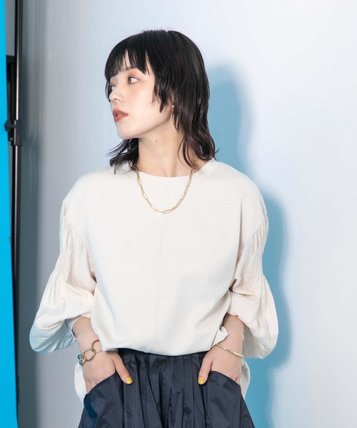 「Eimee Law」 長袖カットソー 38 ブラック レディース_画像4