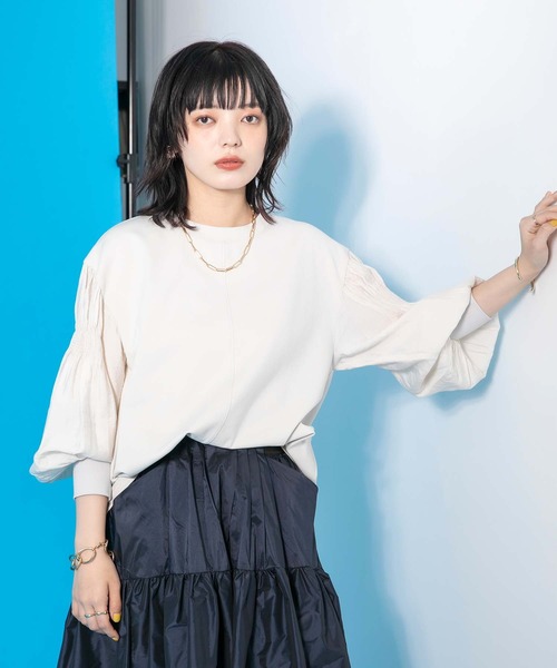 「Eimee Law」 長袖カットソー 38 ブラック レディース_画像5