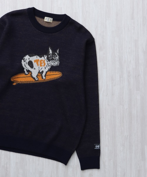 エンドレスサマー　グレーニット　Lサイズ　美品 The Endless Summer（エンドレスサマー） セーター ニット 「WEB