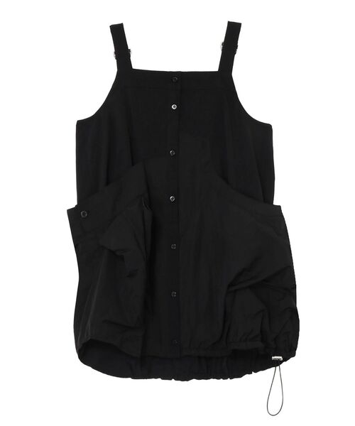 UN3D.（アンスリード） ブラウス シャツ DECONSTRUCTION DOCKING SHIRT