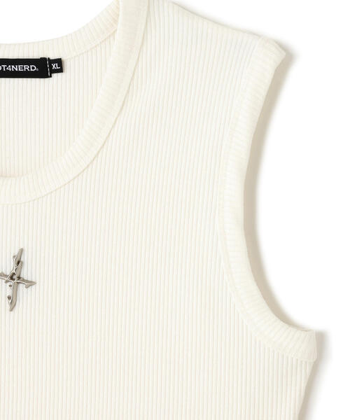NOT4NERD タンクトップ NOT4NERD/ノットフォーナード/4 Symbol Ribbed