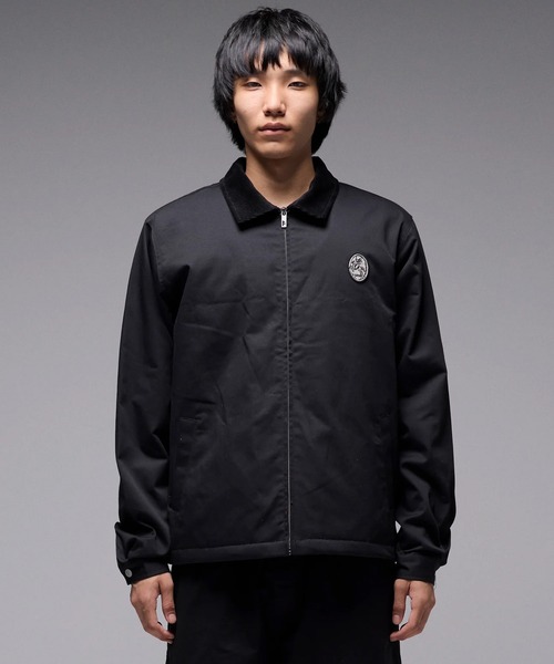 6470【美品】TFW49 ジップアップブルゾン　ジャケット　ブラック 6470【美品】TFW49 ジップアップブルゾン ジャケット ブラック TFW49