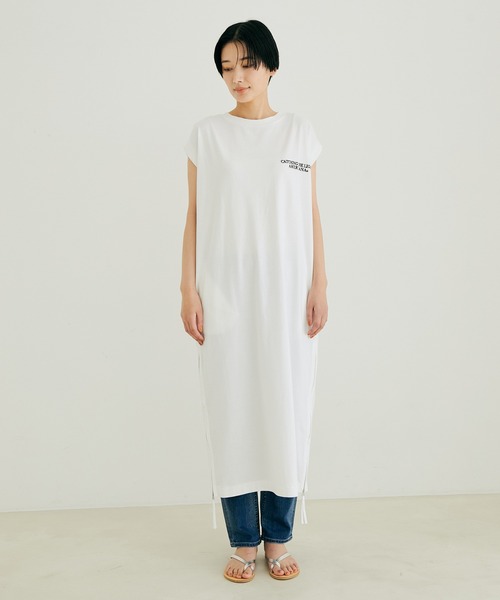 「AMERICANA」 ノースリーブワンピース FREE ブラック レディース_画像7