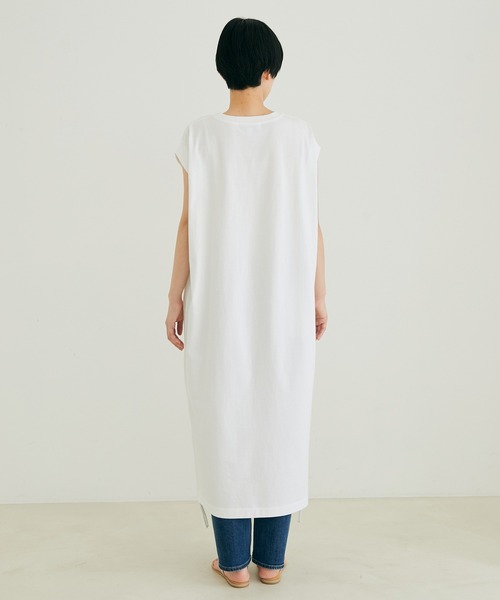 「AMERICANA」 ノースリーブワンピース FREE ブラック レディース_画像9