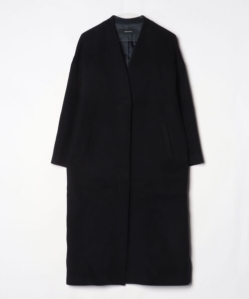 ジャーナルスタンダード　レサージュ　ノーカラーロングコート journal standard L'essage（ジャーナルスタンダード レサージュ