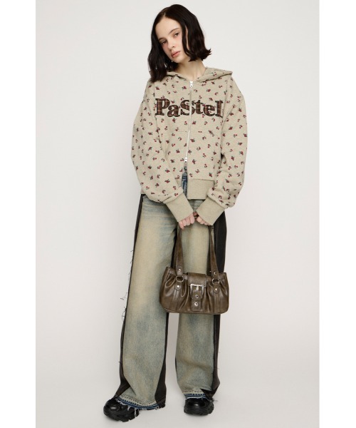 SLY（スライ） パーカー 「2026SS新作」FLOWER CUT HOODIE フラワー