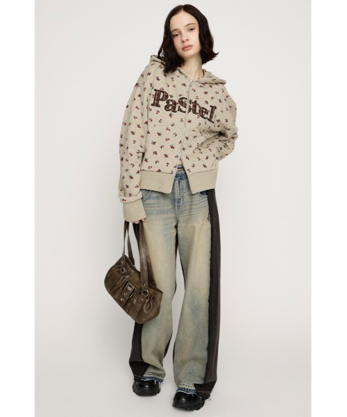 SLY（スライ） パーカー 「2026SS新作」FLOWER CUT HOODIE フラワー