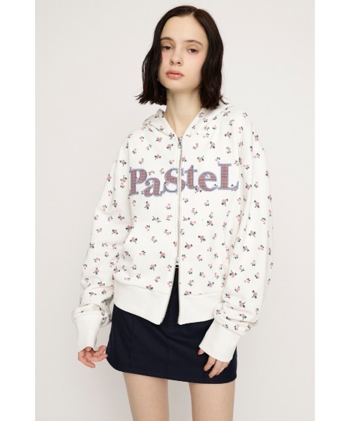SLY（スライ） パーカー 「2026SS新作」FLOWER CUT HOODIE フラワー