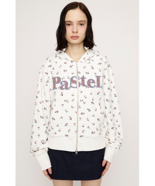 SLY（スライ） パーカー 「2026SS新作」FLOWER CUT HOODIE フラワー