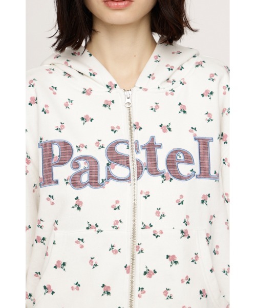 SLY（スライ） パーカー 「2026SS新作」FLOWER CUT HOODIE フラワー