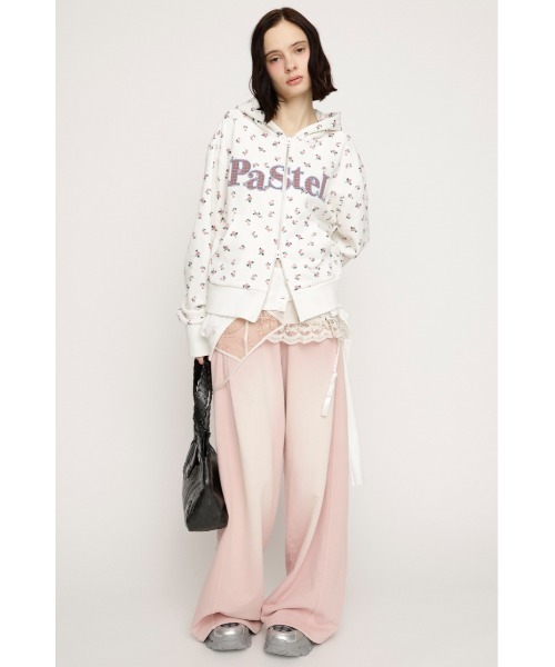 SLY（スライ） パーカー 「2026SS新作」FLOWER CUT HOODIE フラワー