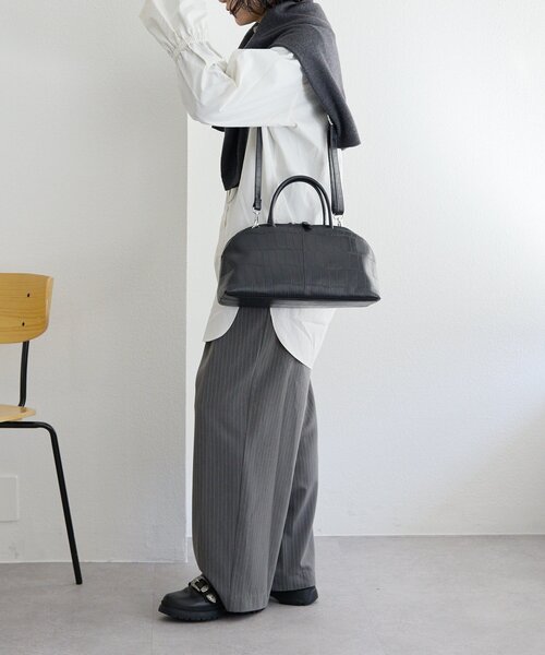 ear PAPILLONNER（イア パピヨネ） ボストンバッグ 「本革/2way