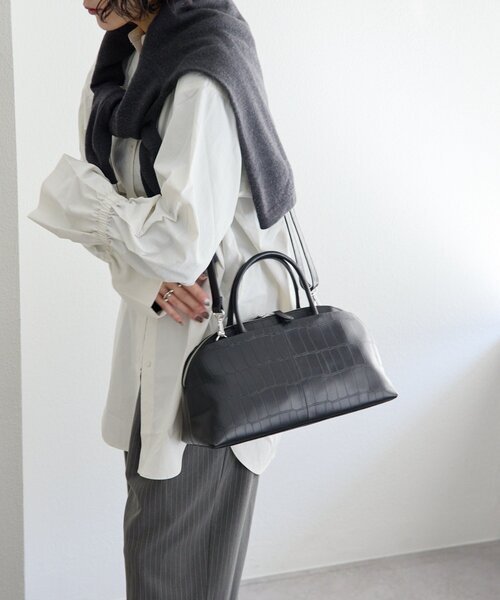 ear PAPILLONNER（イア パピヨネ） ボストンバッグ 「本革/2way