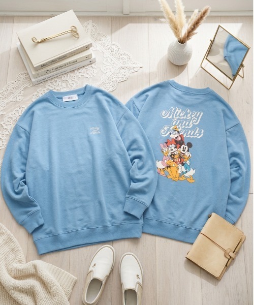 Disney（ディズニー） トレーナー スウェット 「DISNEY/ディズニー」裏